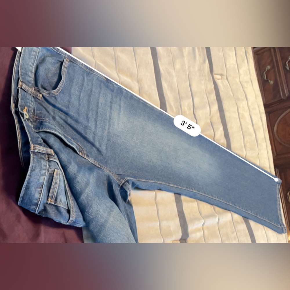 Old Navy Straight Leg Jeans, Size 20 Plus - Picture 5 of 7